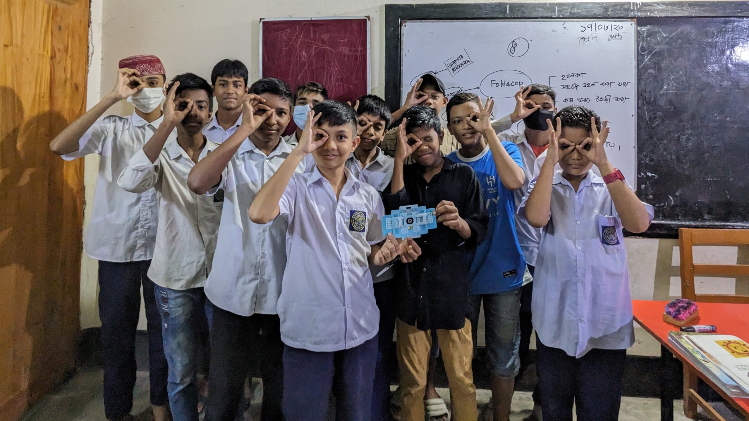 Learning Tissue with Foldscope.